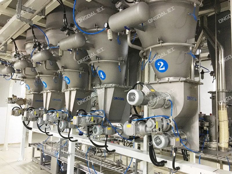 湖南某食品厂自动配料系统案例