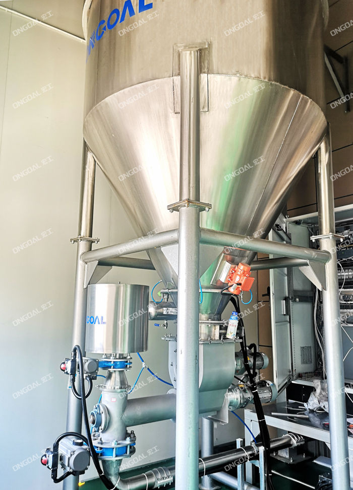 白云石粉气力输送系统