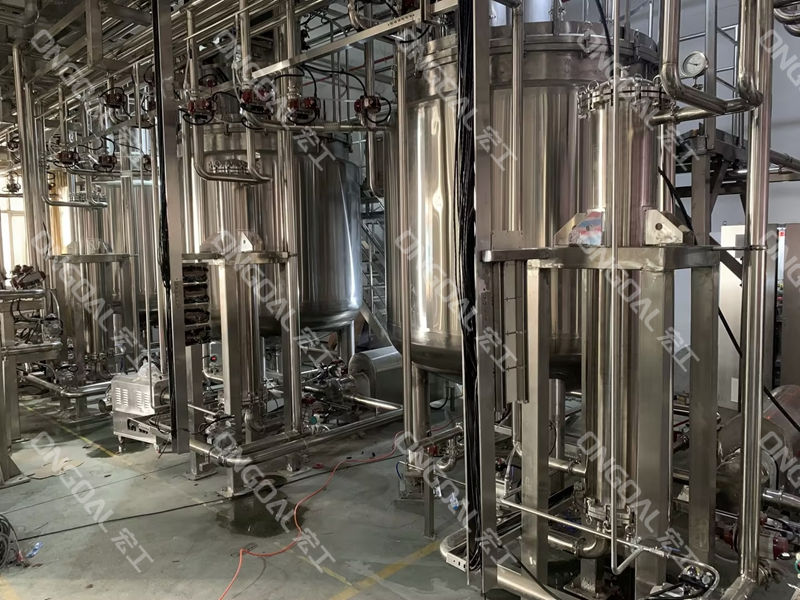 某大型食品集团粉体溶解配料系统案例