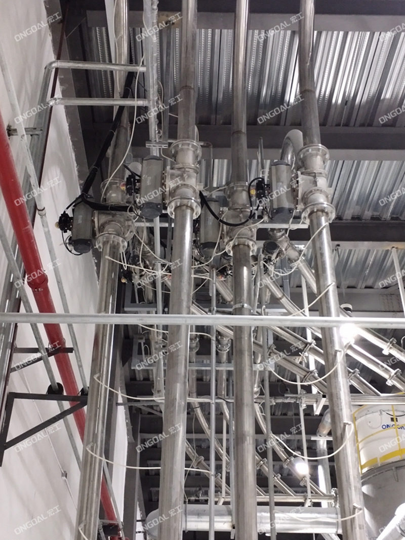 国内某TOP涂料企业钙基粉体智能输送系统案例