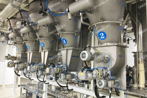 湖南某食品厂自动配料系统案例